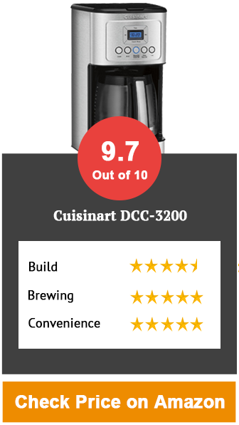 Coffee Talks: Cuisinart DCC-3200 Coffee Maker Review